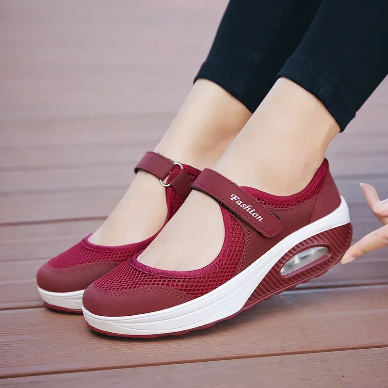 Outdoor Sport Brand - Zapatos de tacón de cuña de