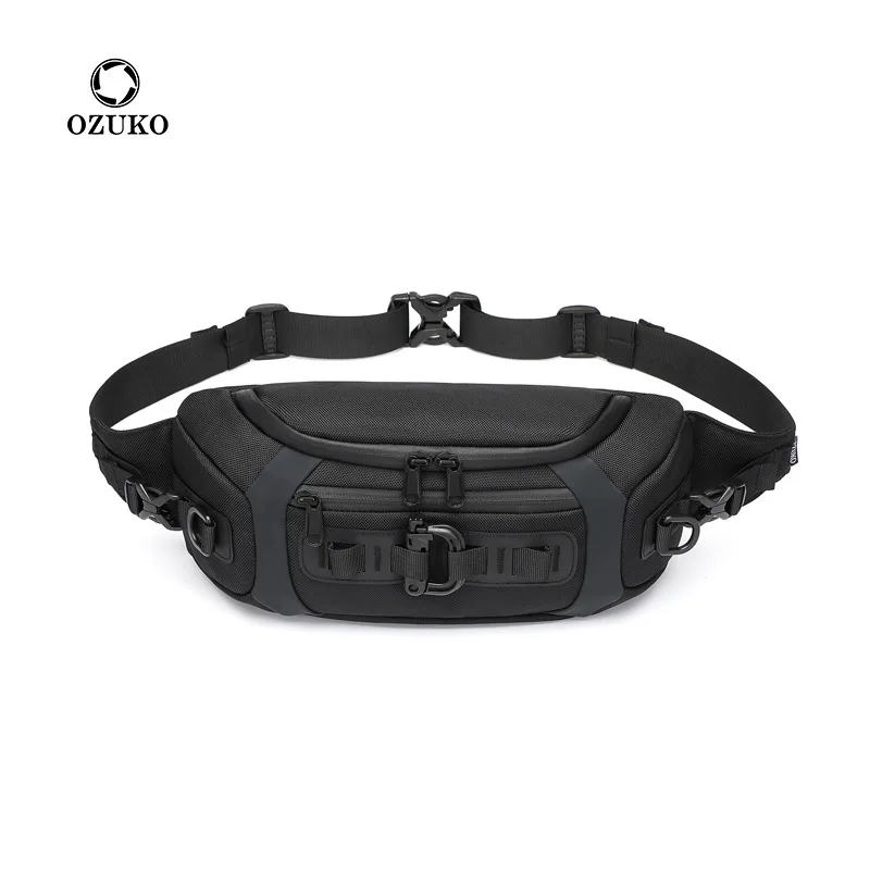 Outdoor Sport Brand - OZUKO Riñoneras Tácticas, Bolsa de Pecho