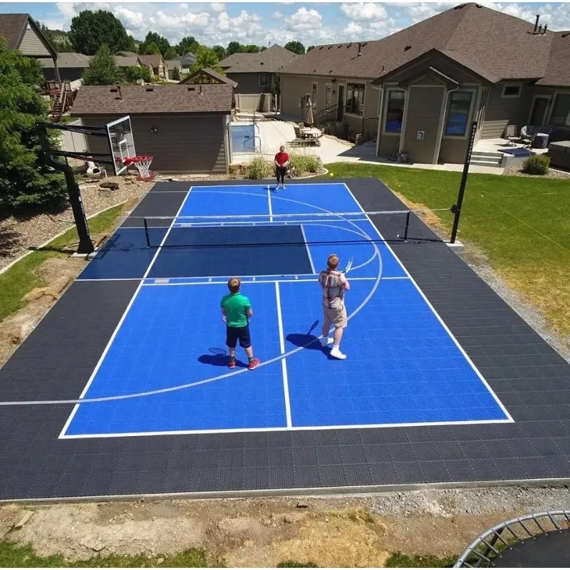 Outdoor Sport Court Tiles - Baldosas portátiles de plástico para interior