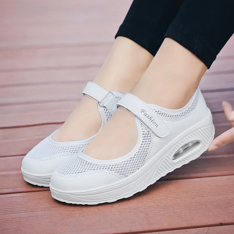 Zapatos de tacón de cuña de ma - Outdoor Sport Brand reseña y precio