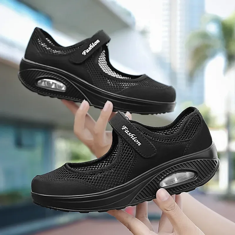 Zapatos de tacón de cuña de ma - Outdoor Sport Brand reseña y precio