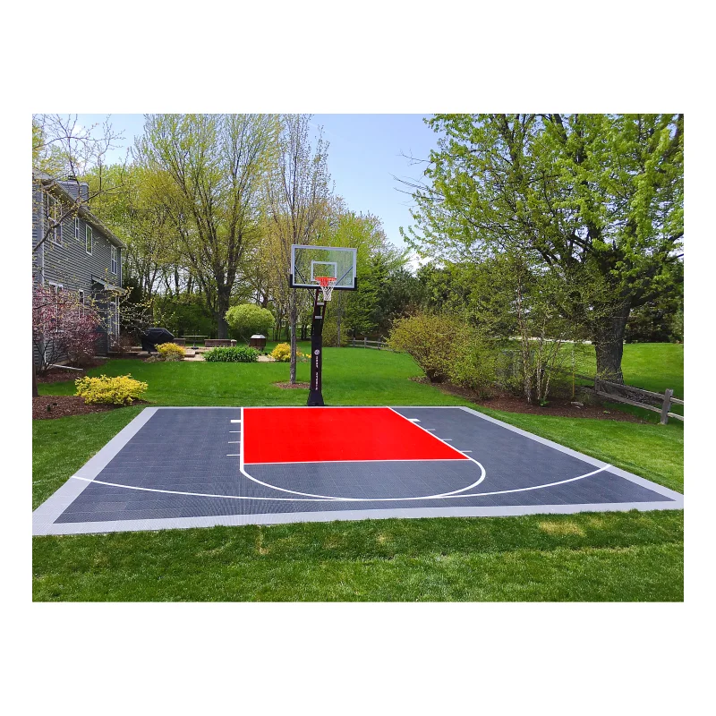 Cancha de baloncesto de patio  - Outdoor Sport Court Tiles reseña y precio