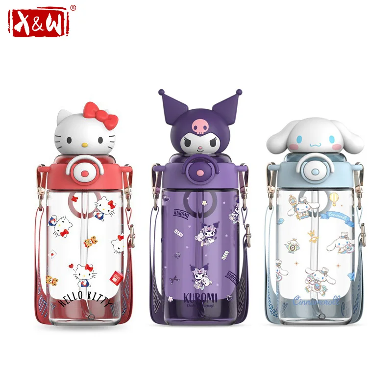 Vaso con pajita X&W Kawaii San - Outdoor Sport Field reseña y precio