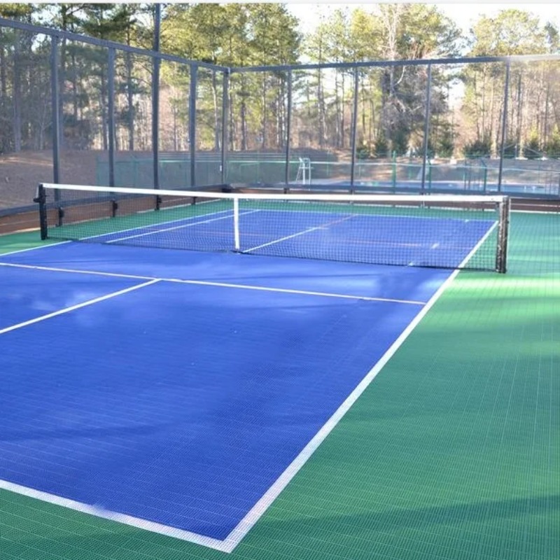 Baldosas portátiles de plástic - Outdoor Sport Court Tiles reseña y precio