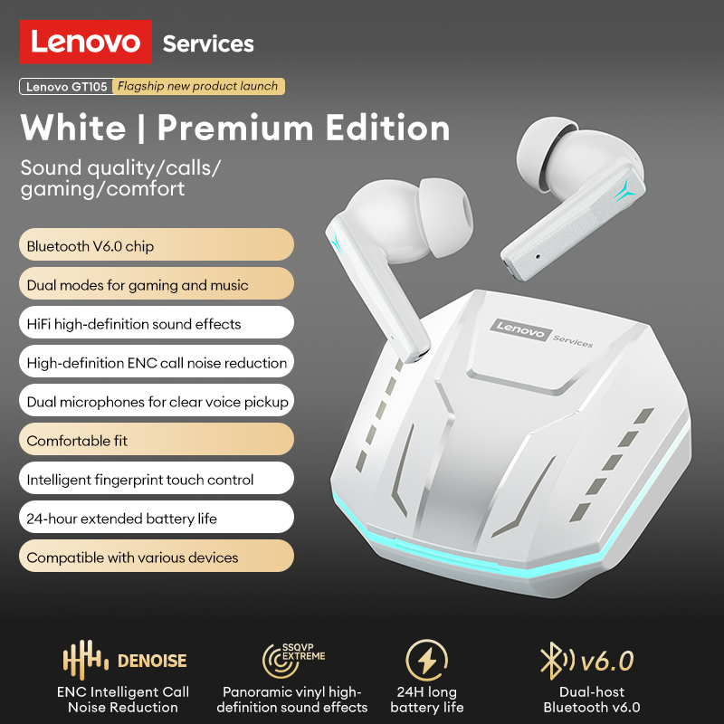 Lenovo GT105 Auriculares para  - Outdoor Sport Doo reseña y precio